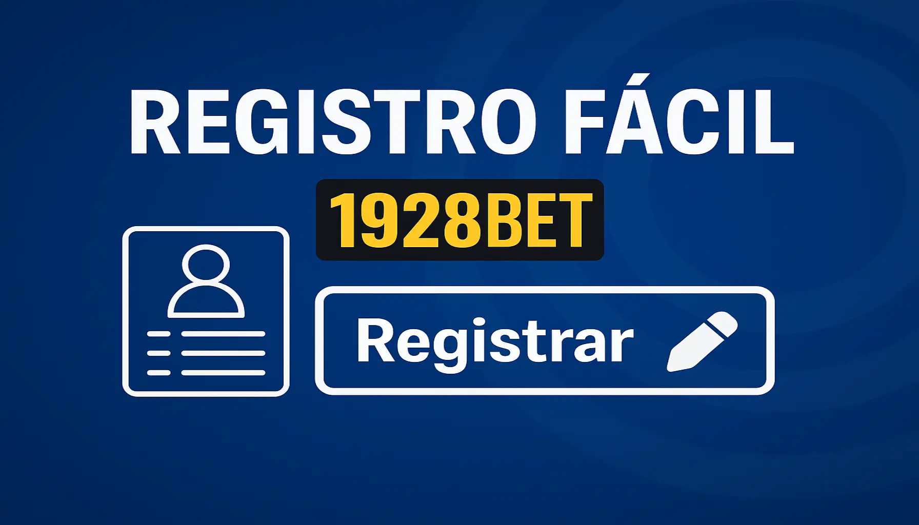 Não Perca tempo, o rRgistro na site 1928BET